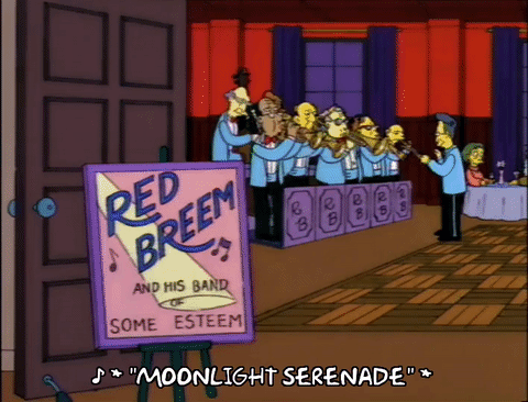 Red Breem and his Band of Some Esteem The Simpsons.gif