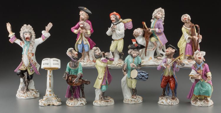 Monkey Orchestra Meissen various.jpg